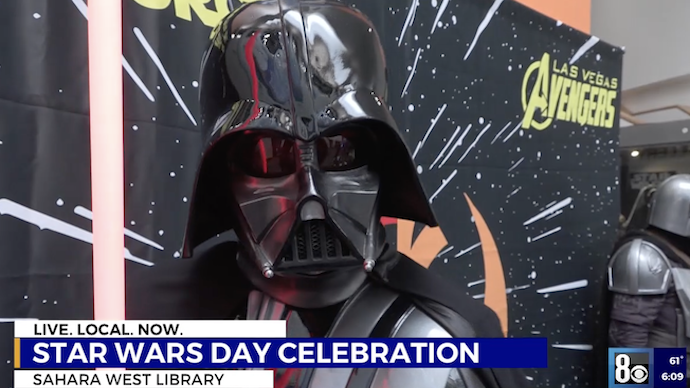 Sahara West Library Celebrates Star Wars Day