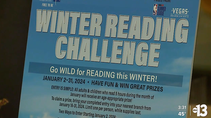 Winter Reading Challenge in January