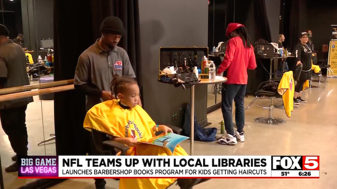 Library District Unveils Barbershop Books Program