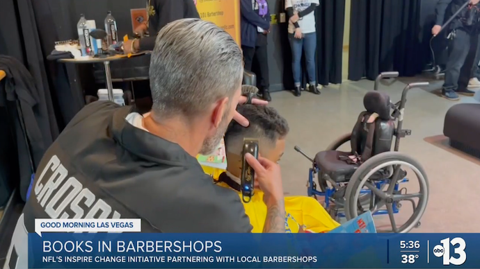 The Library District and the NFL Launch Barbershop Books