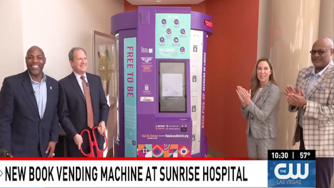 A New Library Vending Machine in Las Vegas