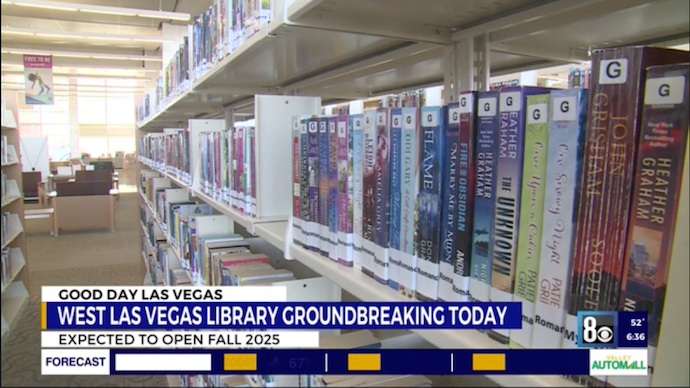 West Las Vegas Library to Move to New, Bigger Location, to Offer More Resources
