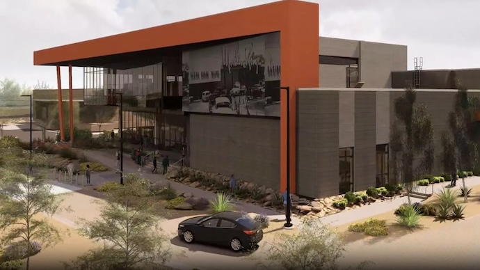 Officials Break Ground on New, State-of-the-Art West Las Vegas Library
