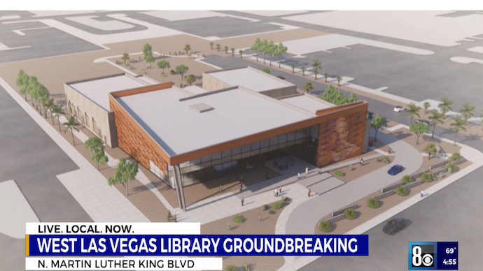 Community Leaders Break Ground on New West Las Vegas Library