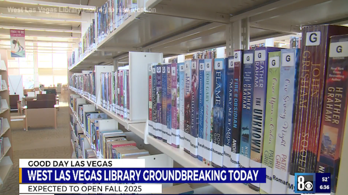 West Las Vegas Library to Move to New, Bigger Location, to Offer More Resources
