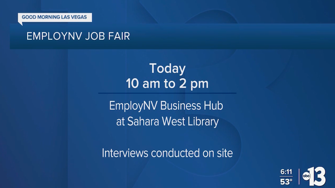 EmployNV Hosts Job Fair at Sahara West Library