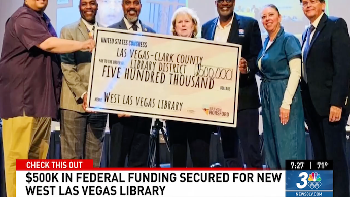 Library District Receives Federal Funding
