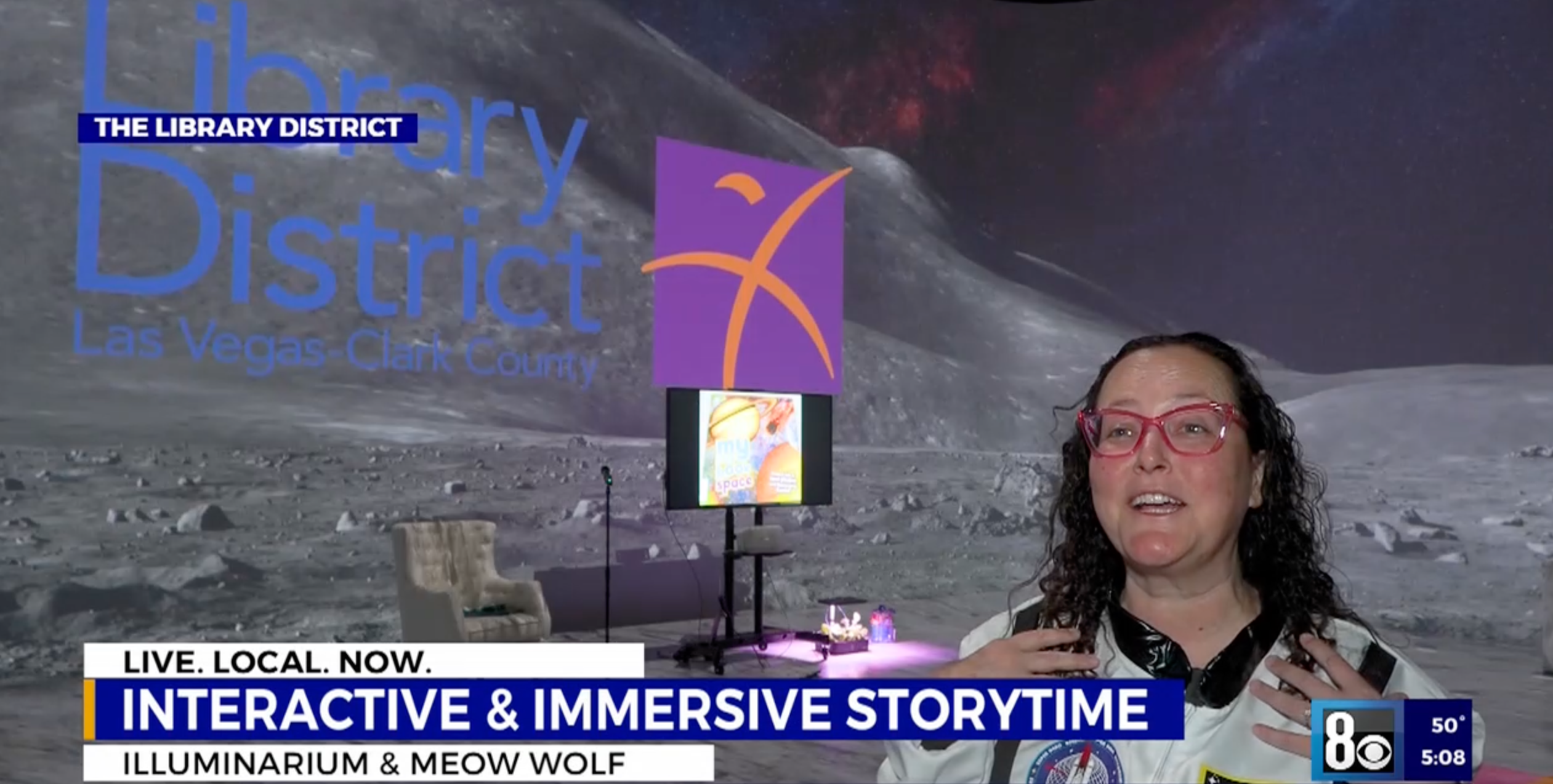 Library District Partners with Illuminarium and Meow Wolf for Storytimes