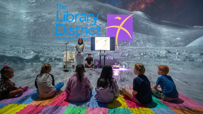 Library District Launches New Monthly, Interactive Storytime at Illuminarim Las Vegas