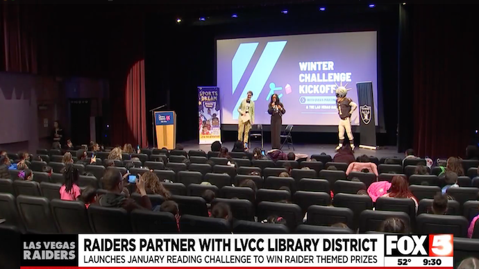 Raiders Partner with the Library