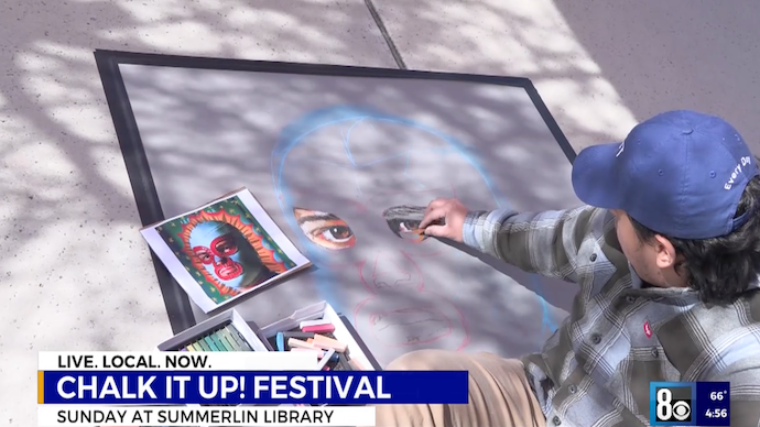 Chalk It Up! Festival at the Summerlin Library