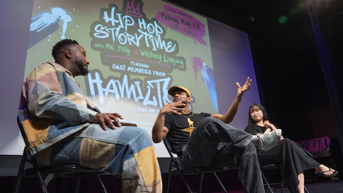 ‘Hamilton’ and Hip-Hop at the Library