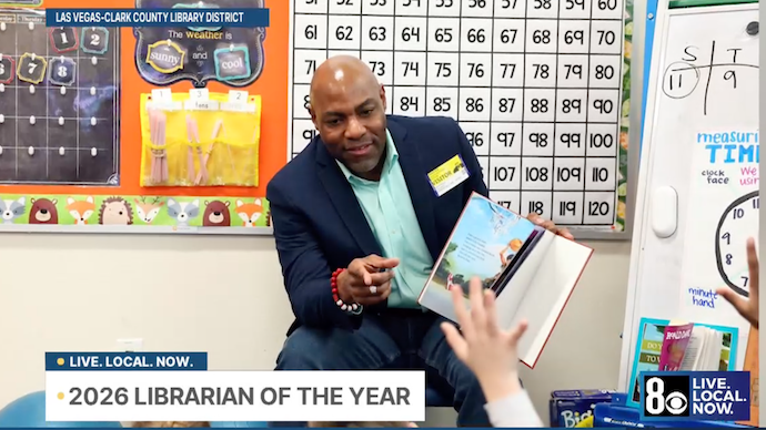 Kelvin Watson Named Library of the Year