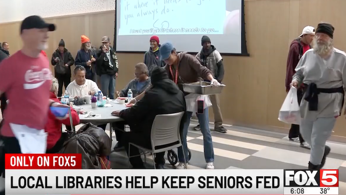 Library District and Three Square Help Feed Seniors