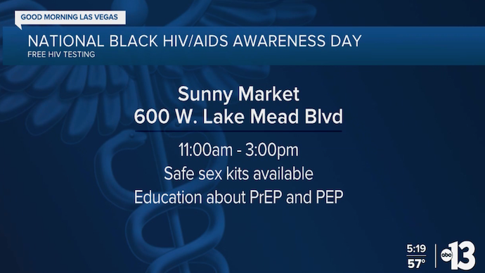 National Black HIV/AIDS Awareness Day at West Las Vegas Library
