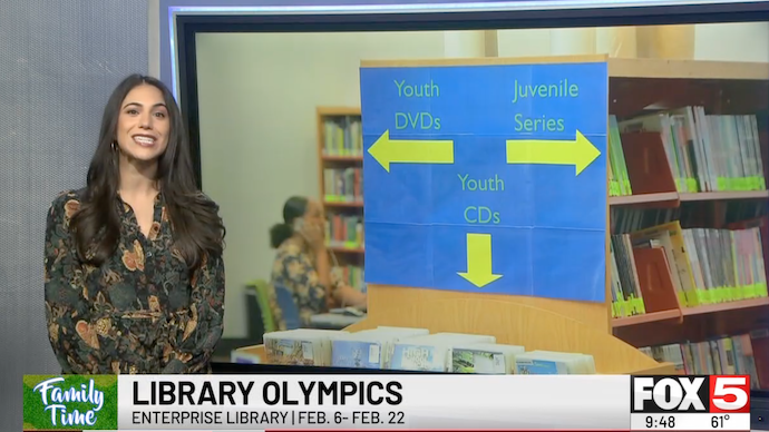 Library Olympics at the Enterprise Library