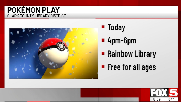 Pokeman Play at the Rainbow Library