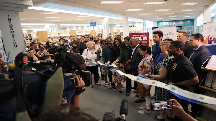 Employ NV Youth Hub & Teen Zone Opens Inside West Charleston Library